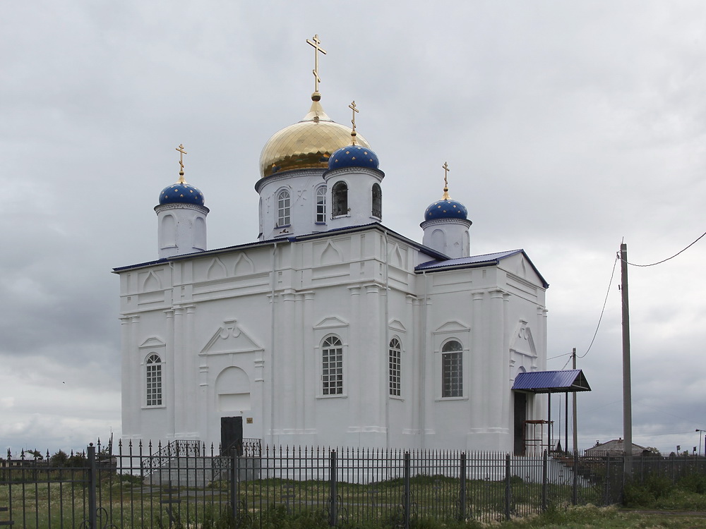 Костылево. Церковь Вознесения Господня. фасады, Вид с северо-запада