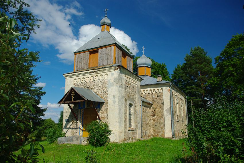 Масковская. Церковь Покрова Пресвятой Богородицы. фасады