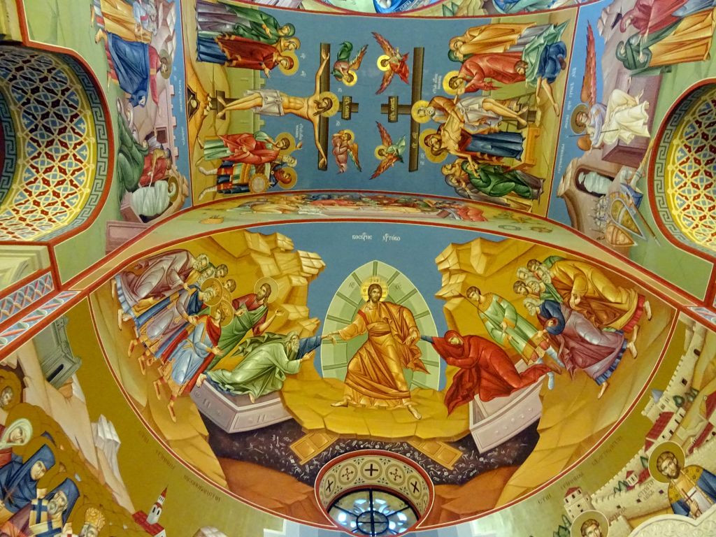 Церковь Перенесения мощей Александра Невского в Санкт-Петербург, Белград (Белград, округ, Сербия). интерьер и убранство