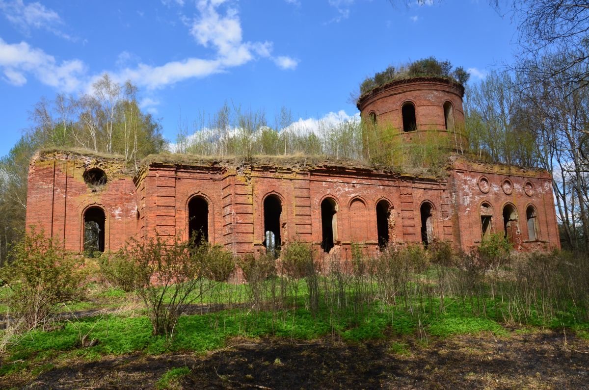 Церковь Рождества Христова, Рождествено (Сухиничский район, Калужская область). фасады, Южный фасад