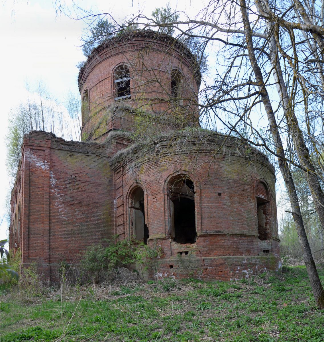 Церковь Рождества Христова, Рождествено (Сухиничский район, Калужская область). фасады, Восточный фасад