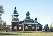 Церковь Николая Чудотворца, южный фасад<br>, Рудничный, Краснотурьинск (ГО Краснотурьинск), Свердловская область