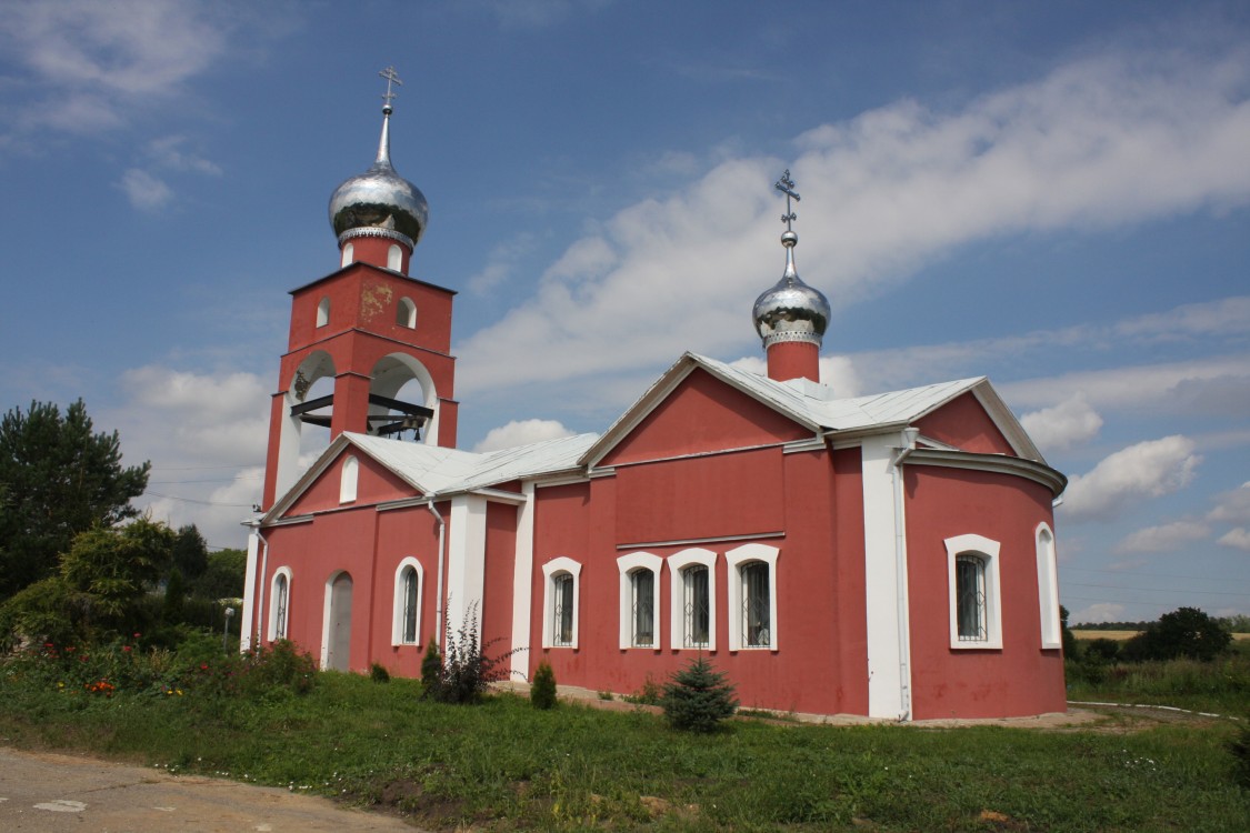 Церковь Георгия Победоносца (новая), Кадное (Георгиевское) (Каменский район, Тульская область). фасады