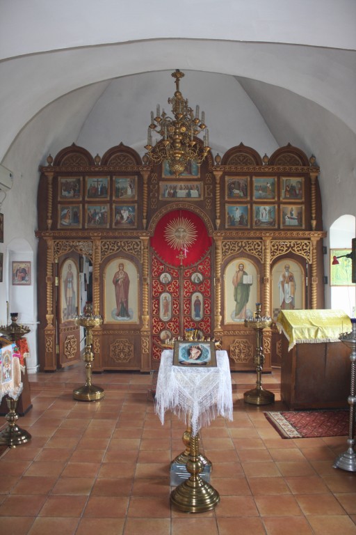Церковь Георгия Победоносца (новая), Кадное (Георгиевское) (Каменский район, Тульская область). интерьер и убранство