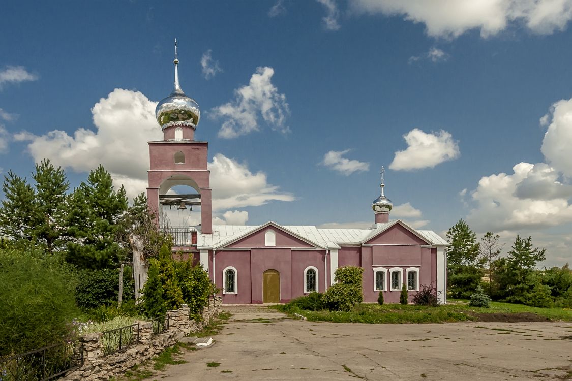 Кадное (Георгиевское). Церковь Георгия Победоносца (новая). фасады