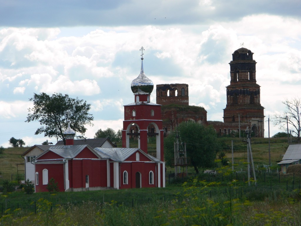 Кадное (Георгиевское). Церковь Георгия Победоносца (новая). фасады