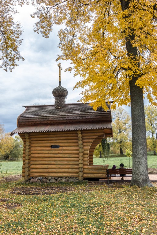 Часовня Рахили Бородинской при Спасо-Бородинском монастыре, Семёновское (Бородинского с/о) (Можайский городской округ, Московская область). фасады, Часовня прп. Рахили Бородинской при Спасо-Бородинском женском монастыре. Можайский район Московской области.