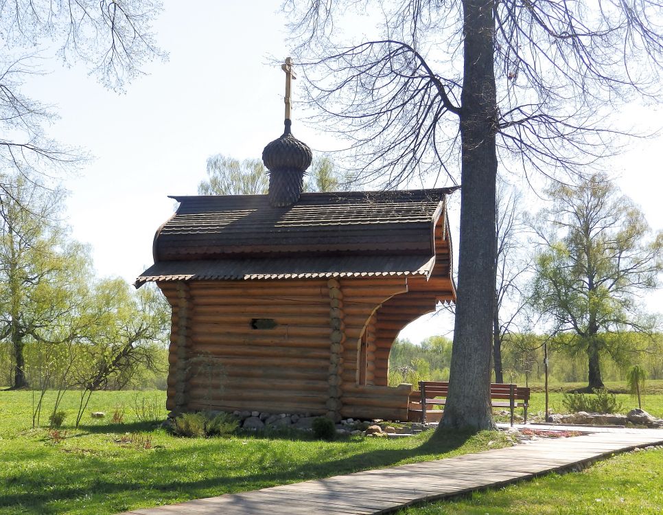 Часовня Рахили Бородинской при Спасо-Бородинском монастыре, Семёновское (Бородинского с/о) (Можайский городской округ, Московская область). фасады