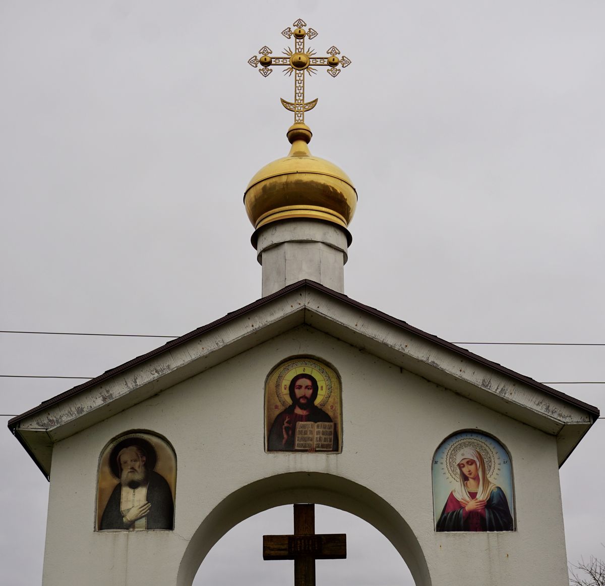 Часовня Серафима Саровского, Павловский Посад (Павлово-Посадский городской округ и г. Электрогорск, Московская область). архитектурные детали