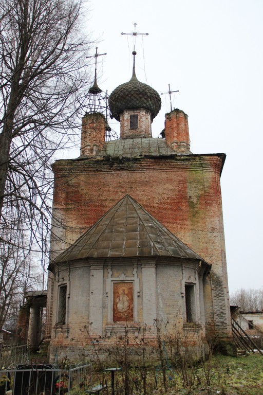 Церковь Преображения Господня, Спас-Ильдь (Некоузский район, Ярославская область). фасады