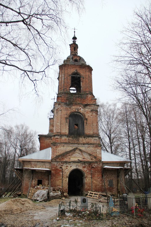 Церковь Преображения Господня, Спас-Ильдь (Некоузский район, Ярославская область). фасады