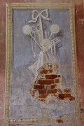 Церковь Воздвижения Креста Господня, Фреска южной части алтаря<br>, Дмитриевское, Некоузский район, Ярославская область