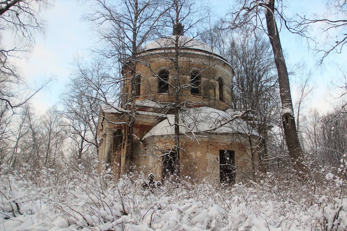 фасады. Церковь Воздвижения Креста Господня, Дмитриевское (Некоузский район, Ярославская область)