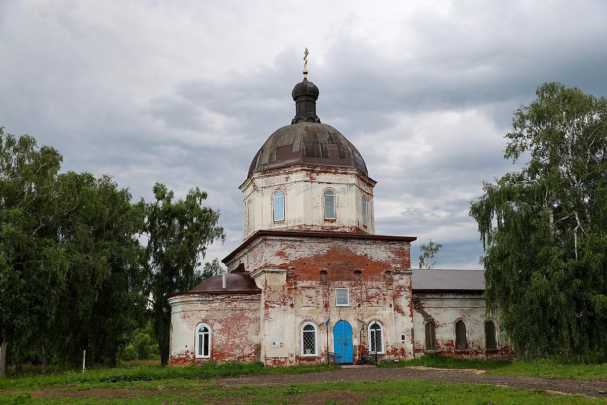 фасады. Церковь Казанской иконы Божией Матери, Кузьминка (Сергачский район, Нижегородская область)