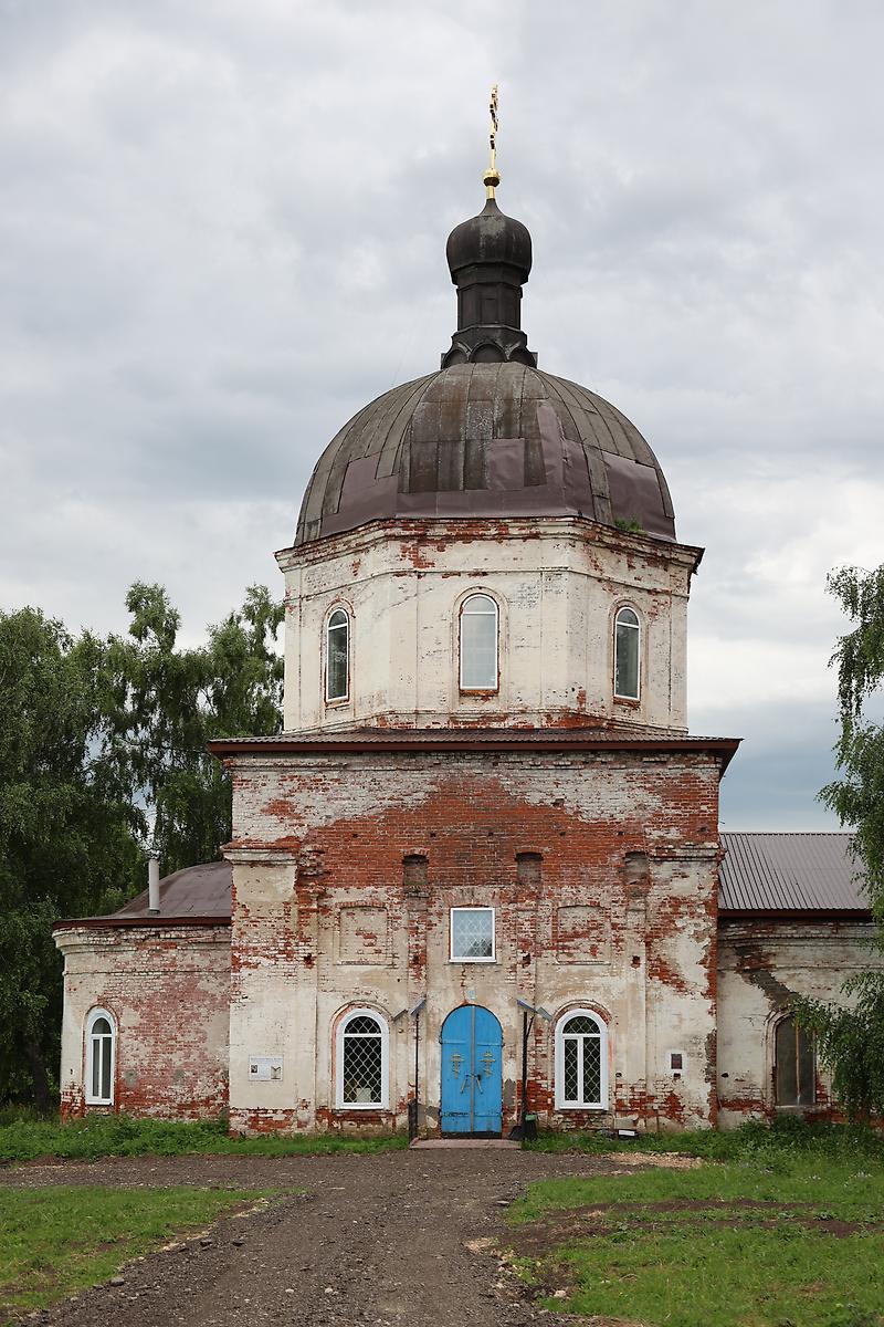 фасады. Церковь Казанской иконы Божией Матери, Кузьминка (Сергачский район, Нижегородская область)