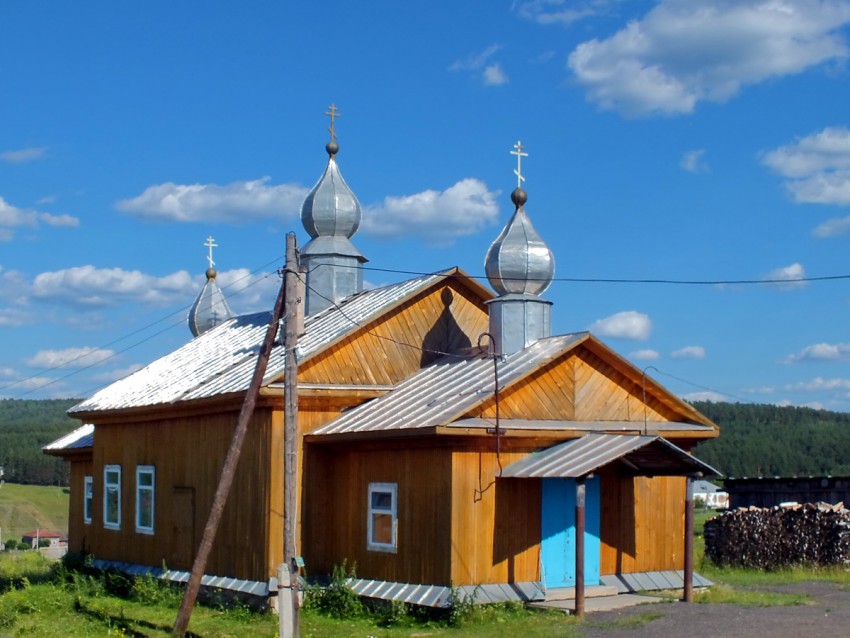 Церковь Иверской иконы Божией Матери, Старые Арти (Артинский район (Артинский ГО), Свердловская область). общий вид в ландшафте
