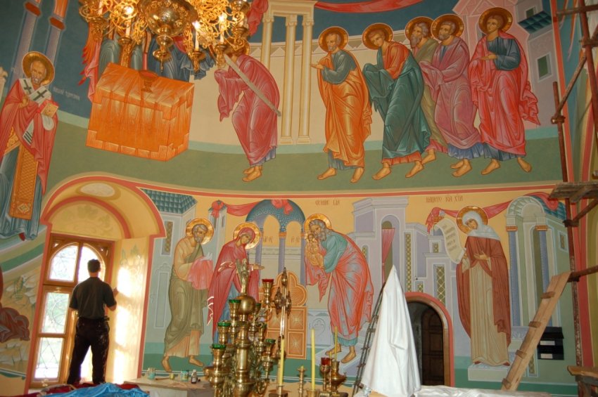 Ясиновка. Церковь Николая Чудотворца. интерьер и убранство