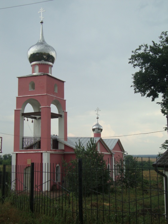 Церковь Георгия Победоносца (новая), Кадное (Георгиевское) (Каменский район, Тульская область). фасады