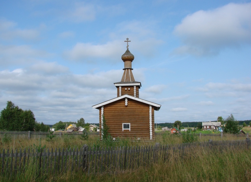 Киндасово. Часовня Введения во храм Пресвятой Богородицы. фасады