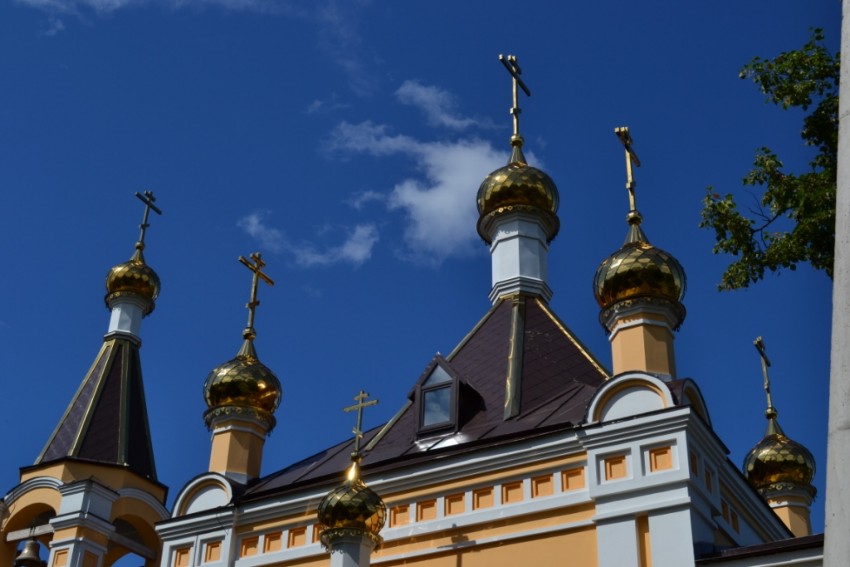 Церковь Владимирской иконы Божией Матери (новая), Жарковский (Жарковский район, Тверская область). архитектурные детали