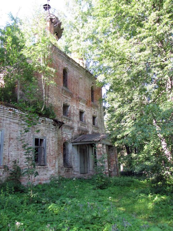 Церковь Преображения Господня, Спас-Ильдь (Некоузский район, Ярославская область). фасады