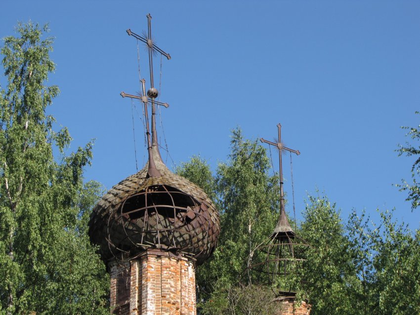 Церковь Преображения Господня, Спас-Ильдь (Некоузский район, Ярославская область). архитектурные детали