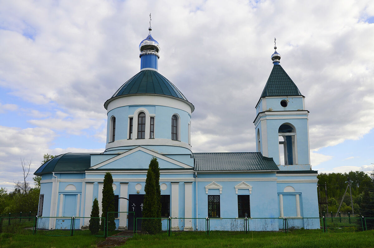 Церковь Богоявления Господня, Овсянниково (Ефремов, город, Тульская область). фасады