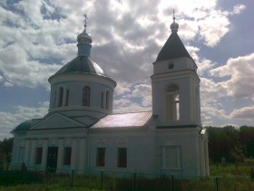 Овсянниково. Церковь Богоявления Господня