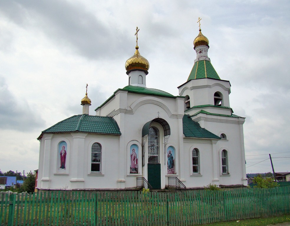 Белокаменный. Церковь Николая Чудотворца. фасады