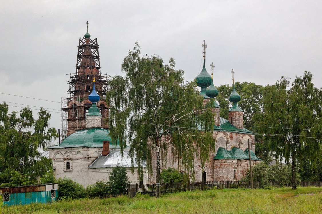Сербилово. Спасо-Кукоцкий монастырь. общий вид в ландшафте