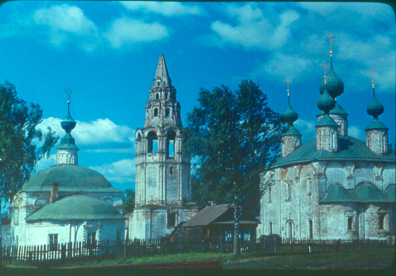 Спасо-Кукоцкий монастырь, Сербилово (Гаврилово-Посадский район, Ивановская область). фасады, фото 1987 года