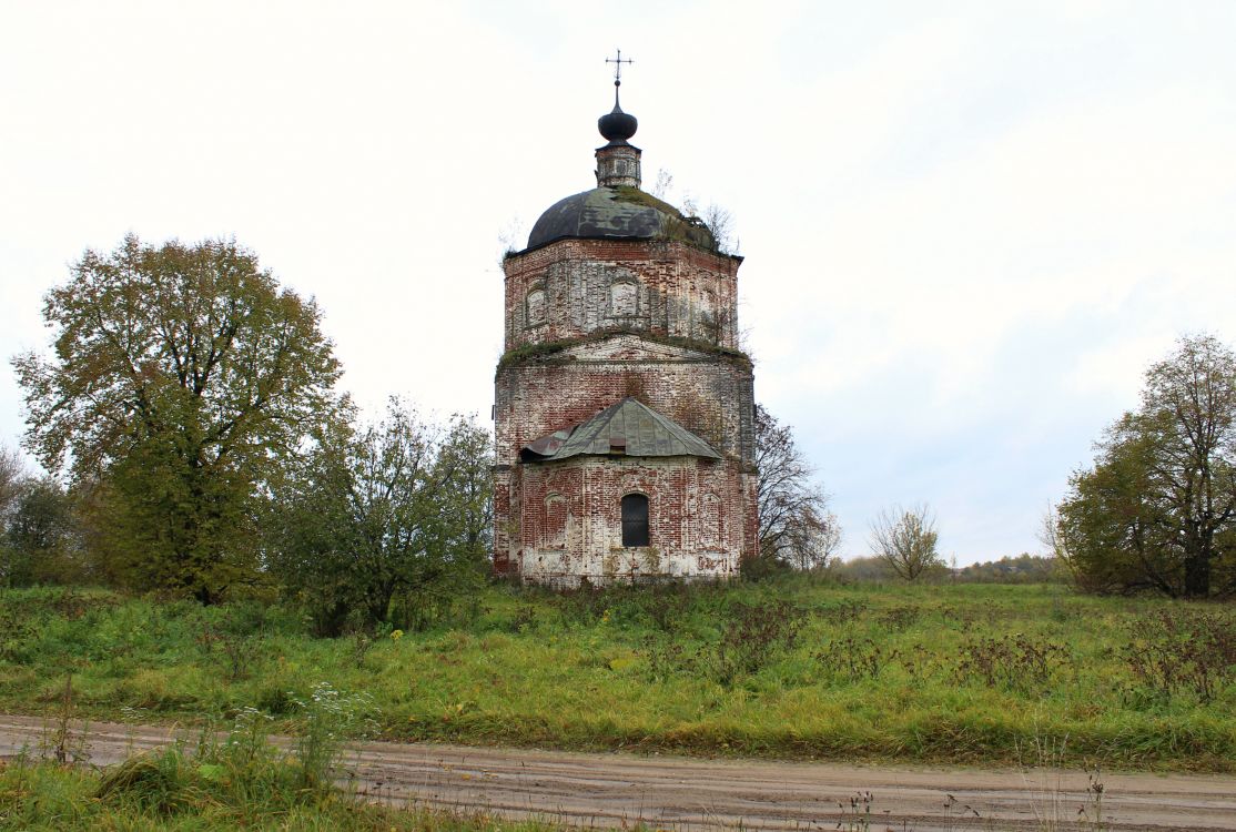Церковь Димитрия Солунского, Лобцово (Гаврилово-Посадский район, Ивановская область). фасады