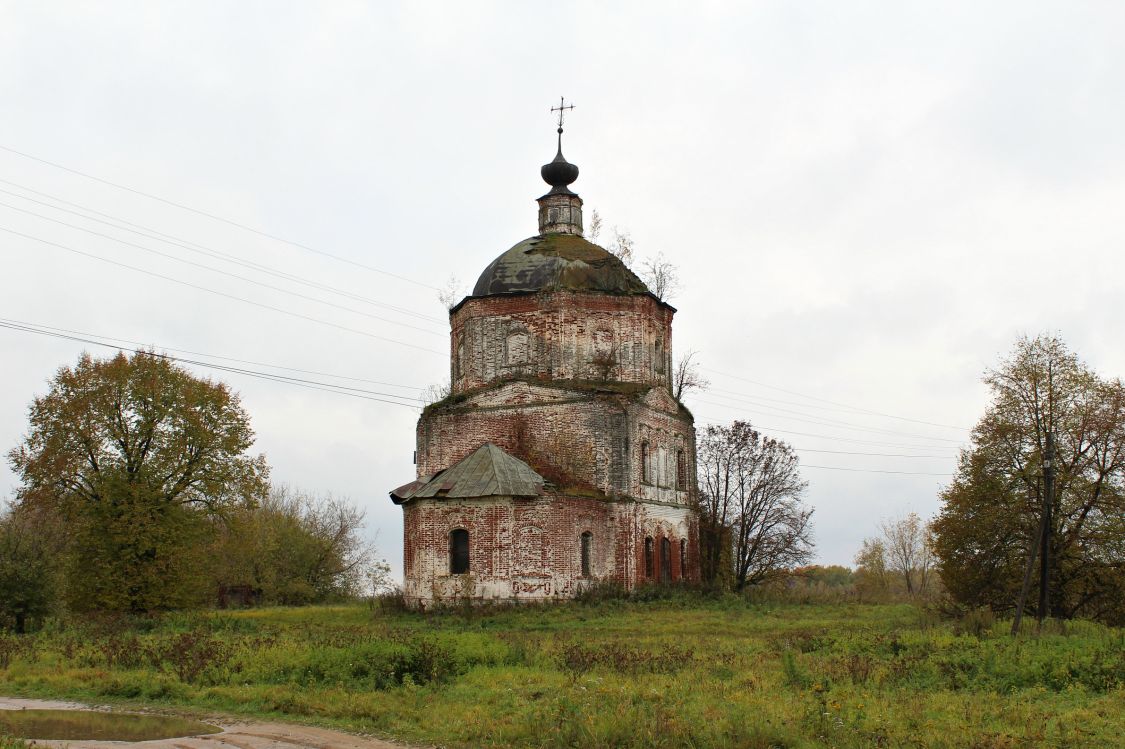 Церковь Димитрия Солунского, Лобцово (Гаврилово-Посадский район, Ивановская область). фасады