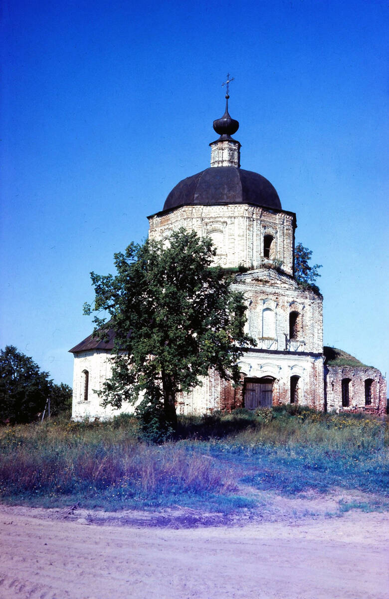 Церковь Димитрия Солунского, Лобцово (Гаврилово-Посадский район, Ивановская область). фасады