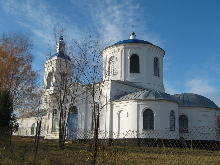 Новая Ольшанка. Церковь Рождества Пресвятой Богородицы. фасады