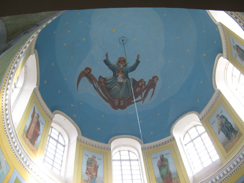 Новая Ольшанка. Церковь Рождества Пресвятой Богородицы. интерьер и убранство
