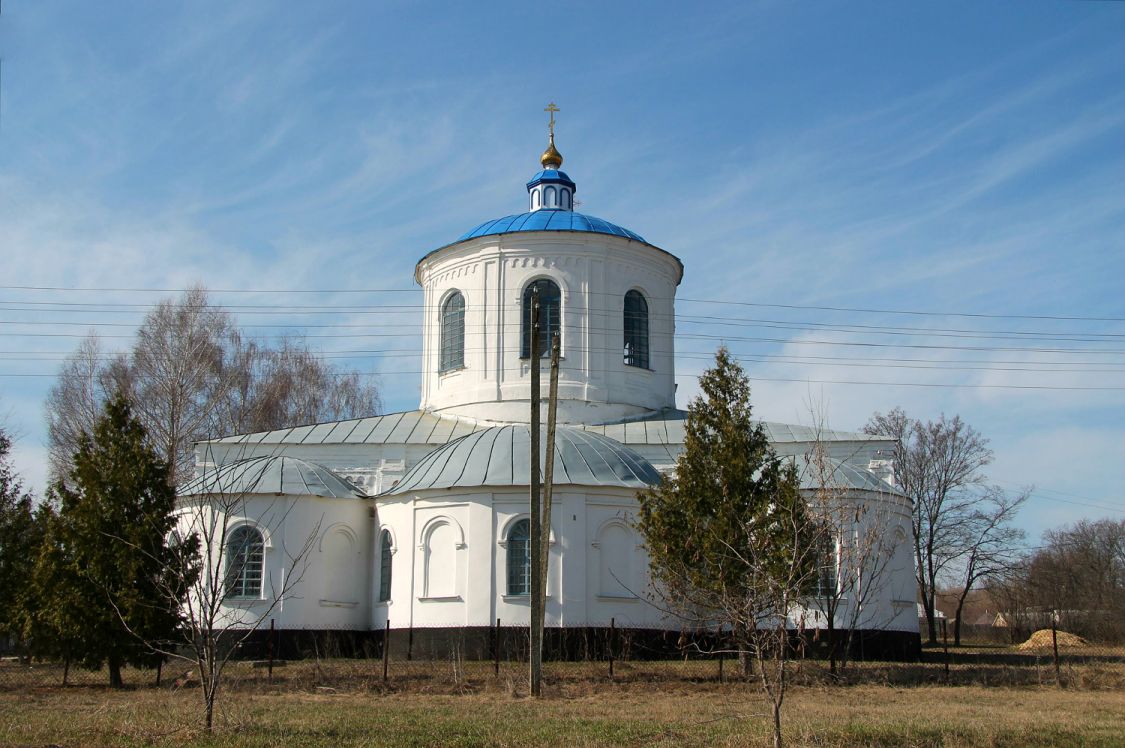 Церковь Рождества Пресвятой Богородицы, Новая Ольшанка (Нижнедевицкий район, Воронежская область). фасады