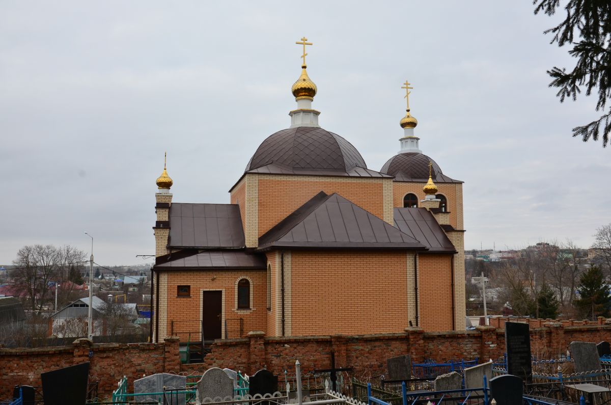 Церковь Петра и Павла на Заливенском кладбище, Ливны (Ливенский район и г. Ливны, Орловская область). фасады, Вид с востока