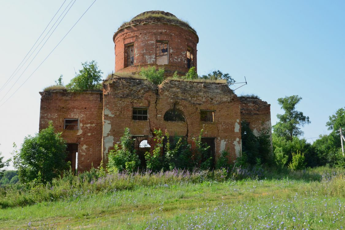 Церковь Казанской иконы Божией Матери, Лютое (Ливенский район и г. Ливны, Орловская область). фасады