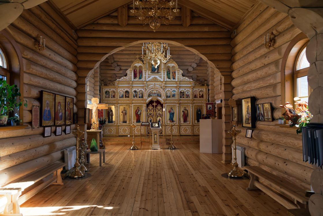 Церковь Илариона Псковоезерского (Гдовского), Павлицево (Устьянский район, Архангельская область). интерьер и убранство