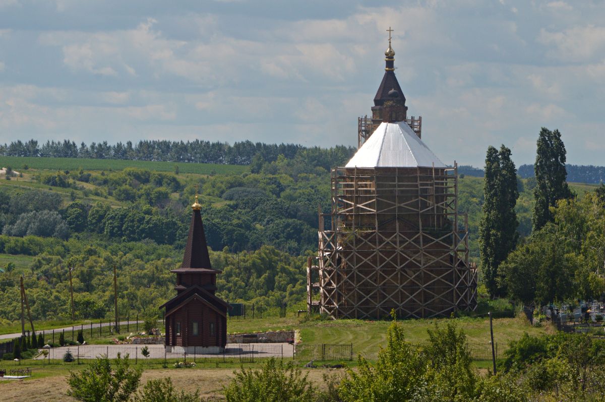 Кучугуры. Церковь Иоанна Богослова. документальные фотографии