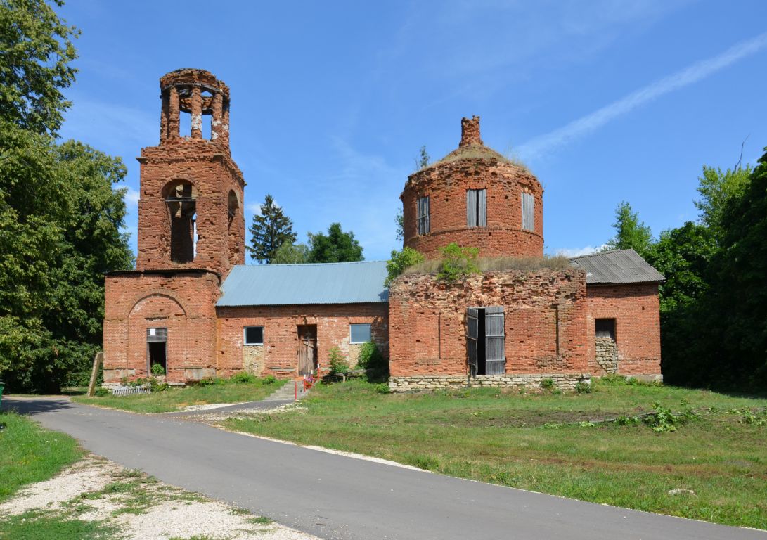 Церковь Никиты мученика, Чермошное (Измалковский район, Липецкая область). фасады