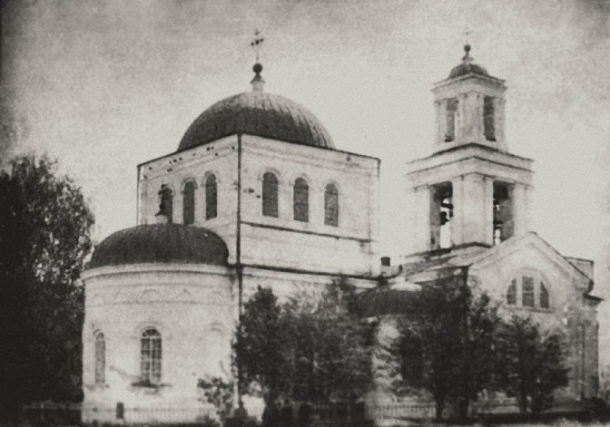 Церковь Успения Пресвятой Богородицы, Заводоуспенское (Тугулымский район (Тугулымский ГО), Свердловская область). архивная фотография, Старинное фото с сайта храма