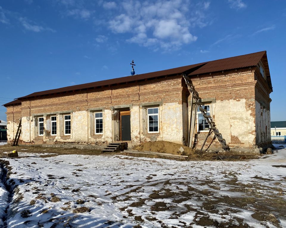 Церковь Владимирской иконы Божией Матери, Лыловщина (Иркутский район, Иркутская область). фасады, Вид с юга