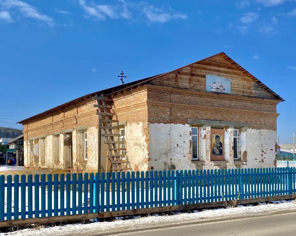 Церковь Владимирской иконы Божией Матери, Лыловщина (Иркутский район, Иркутская область). фасады, Вид с ЮВ