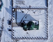 Церковь Петра и Павла, Территория сверху<br>, Куяда, Эхирит-Булагатский район, Иркутская область