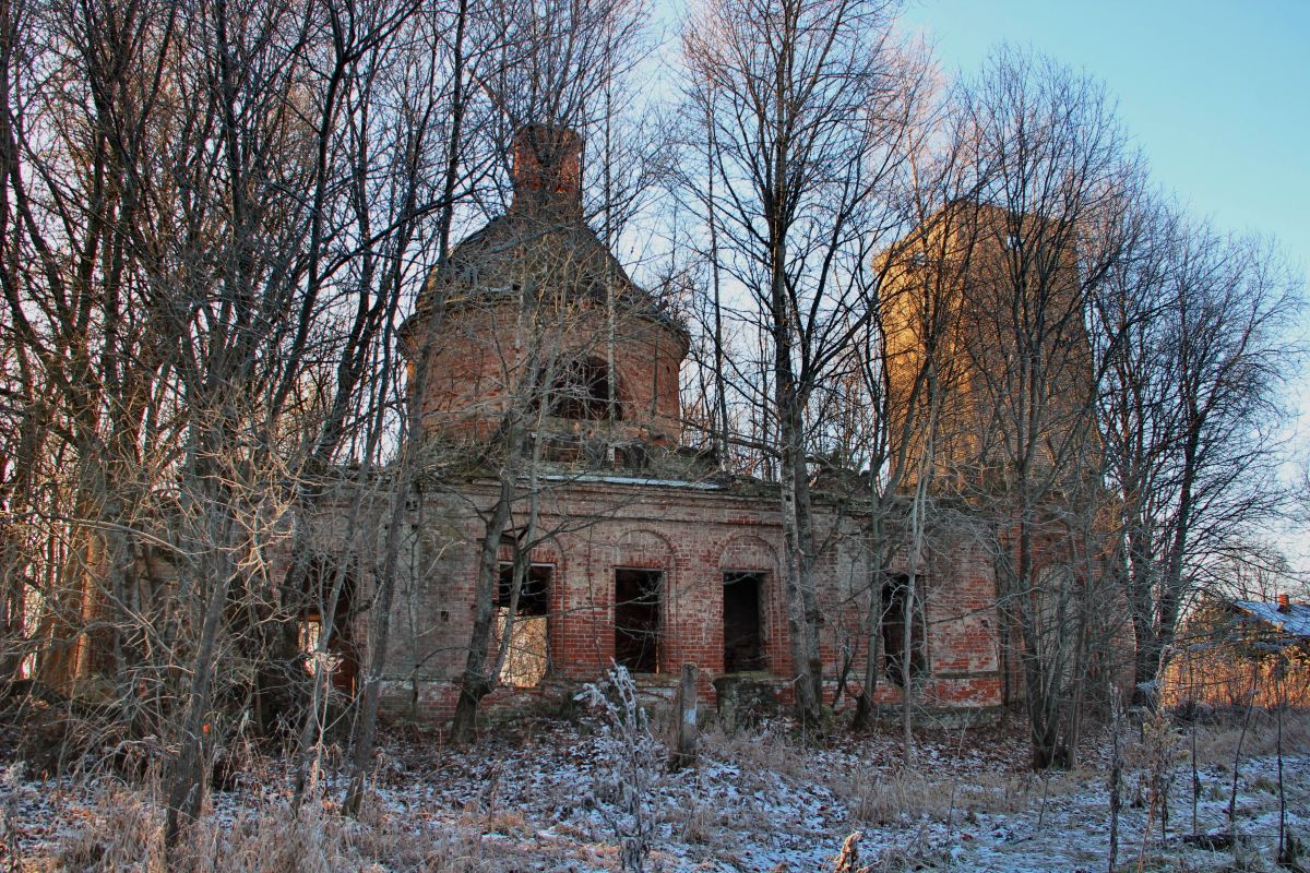 Церковь Екатерины, Заречье (Гаврилов-Ямский район, Ярославская область). фасады
