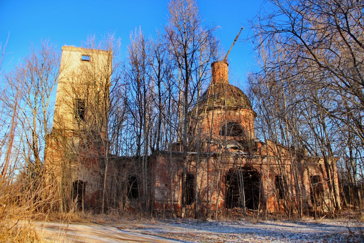 Церковь Екатерины, Заречье (Гаврилов-Ямский район, Ярославская область). фасады