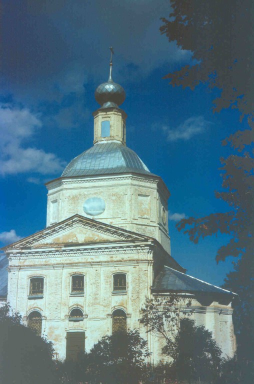 Церковь Николая Чудотворца, Никольское (Некрасовский район, Ярославская область). фасады