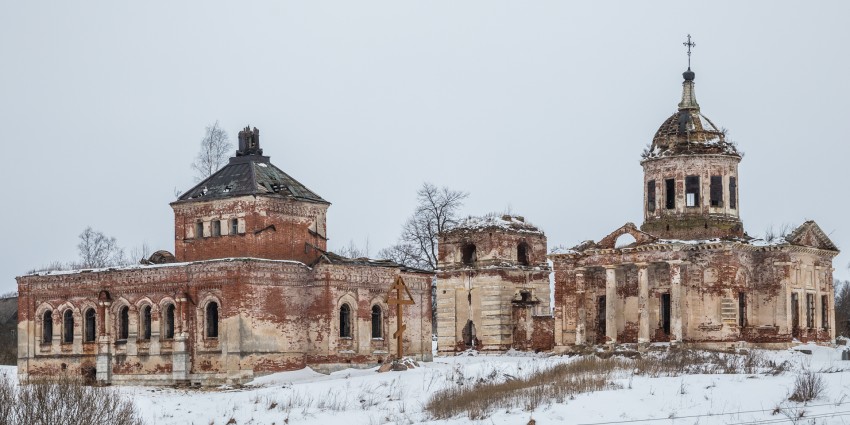 Кунганово. Храмовый комплекс. Церкви Воскресения Христова и иконы Божией Матери 